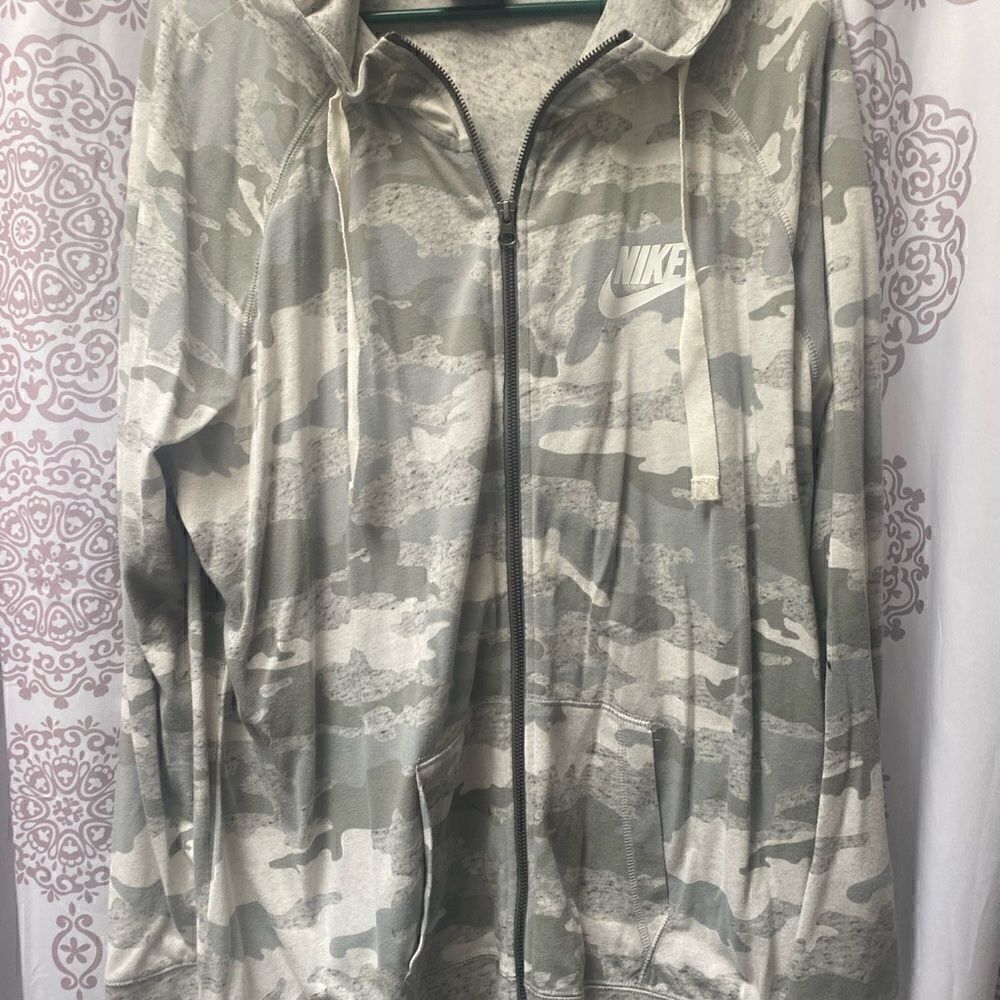 Nike Camo cotton hoodie XL Brand New No tags